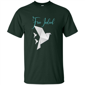 Free Indeed Origami Bird T-shirt Christian T-shirt