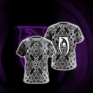 Skyrim Conjuration Symbol New Look Unisex 3D T-shirt