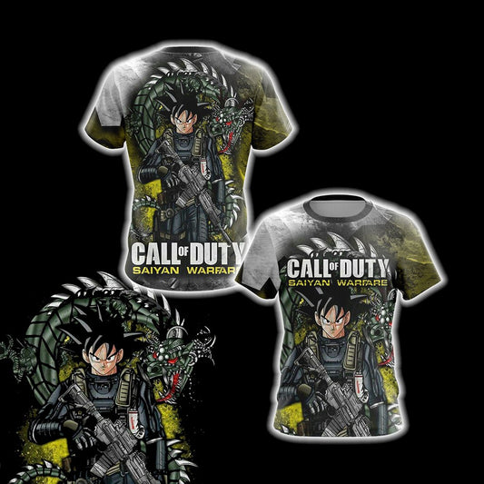 Call of Duty Game Goku Unisex 3D T-shirt T-shirt