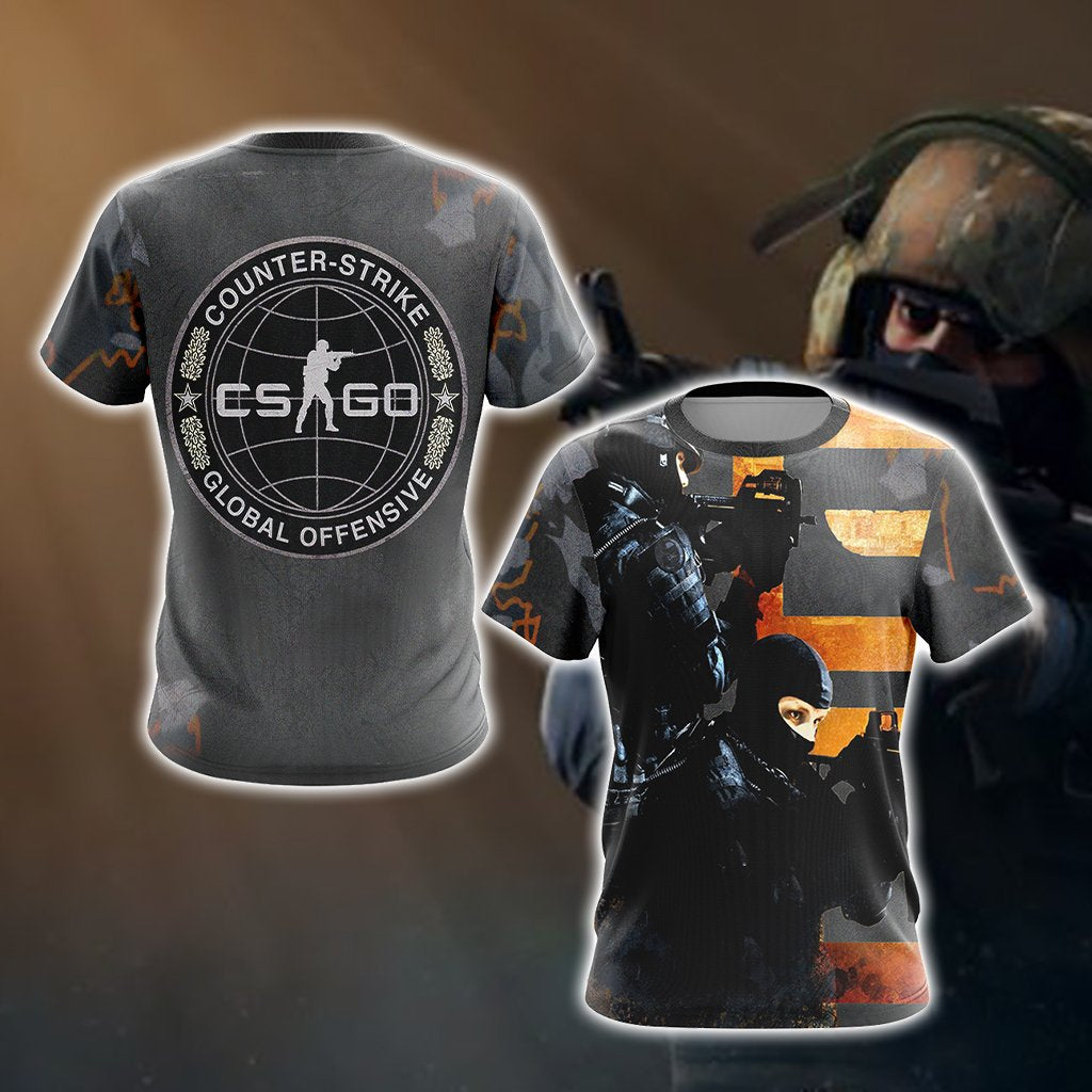 Counter-Strike New Look Unisex 3D T-shirt