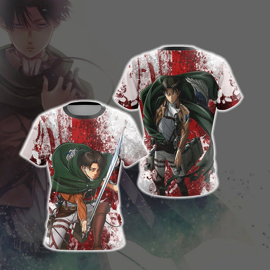 Attack on Titan - Levi Unisex 3D T-shirt T-shirt