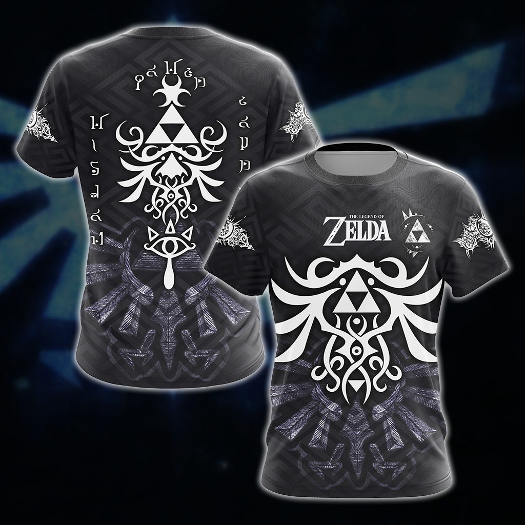 Legend of Zelda All Over Print T-shirt Tank Top Zip Hoodie Pullover Hoodie Hawaiian Shirt