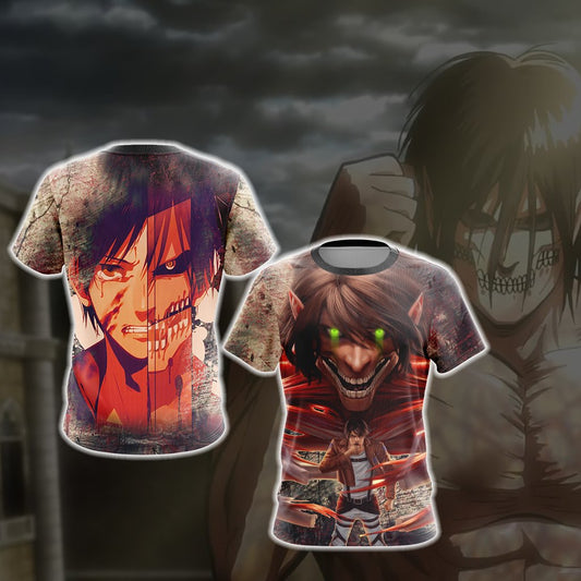 Attack on Titan - Eren Unisex 3D T-shirt T-shirt
