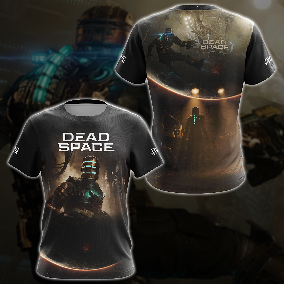 Dead Space 2023 Video Game 3D All Over Printed T-shirt Tank Top Zip Hoodie Pullover Hoodie Hawaiian Shirt Beach Shorts Jogger T-shirt S 
