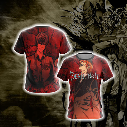 Death Note - Light Yagami Unisex 3D T-shirt T-shirt