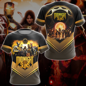 Midnight Suns Video Game 3D All Over Printed T-shirt Tank Top Zip Hoodie Pullover Hoodie Hawaiian Shirt Beach Shorts Jogger T-shirt S 