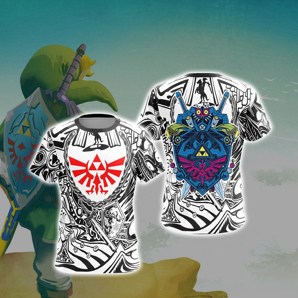 Legend Of Zelda Hylian Shield Unisex 3D T-shirt T-shirt
