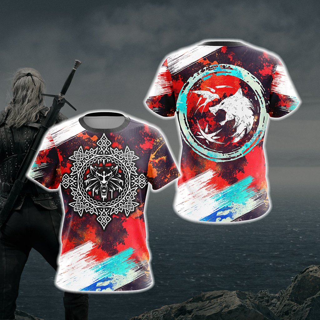 The Witcher New Version 2 Unisex 3D T-shirt T-shirt
