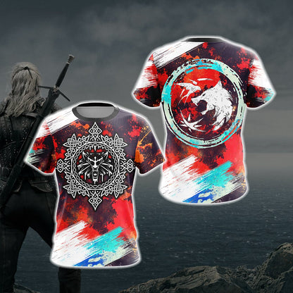 The Witcher New Version 2 Unisex 3D T-shirt T-shirt