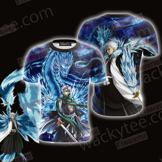 Bleach Hitsugaya Toshiro Daiguren Hyourinmaru Unisex 3D T-shirt