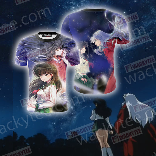 Inuyasha and Kagome New Look 3D T-shirt