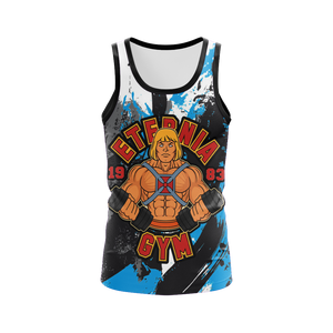 He Man Eternia Gym 3D Tank Top