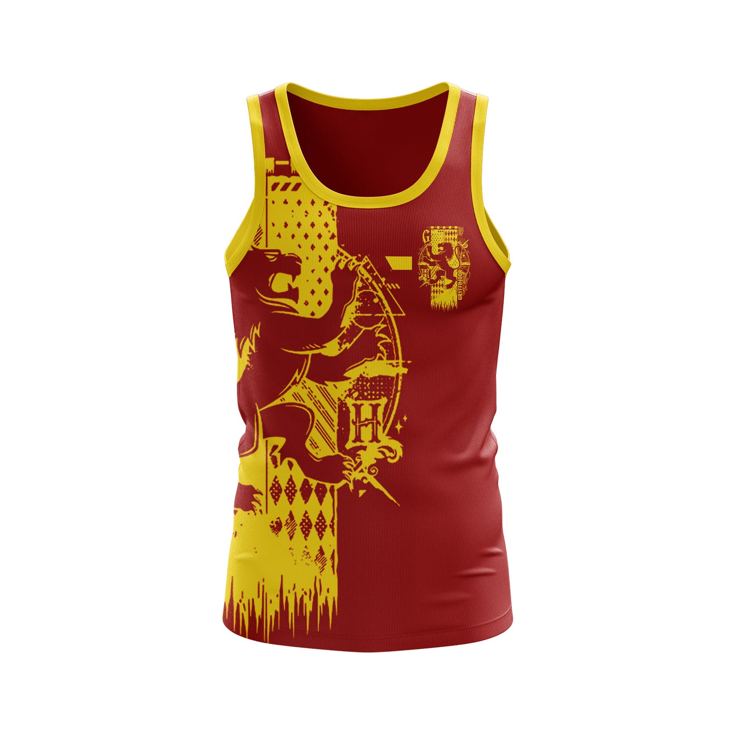 Quidditch Gryffindor Harry Potter 3D Tank Top