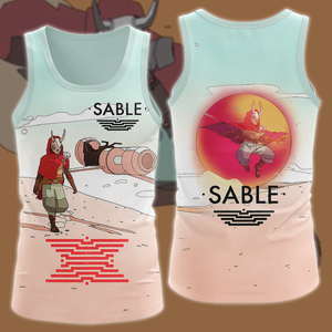 Sable Video Game 3D All Over Printed T-shirt Tank Top Zip Hoodie Pullover Hoodie Hawaiian Shirt Beach Shorts Jogger Tank Top S 