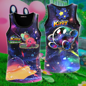 Kirby and the Forgotten Land 3D All Over Print T-shirt Tank Top Zip Hoodie Pullover Hoodie Hawaiian Shirt Beach Shorts Jogger Tank Top S 