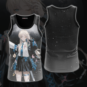 Luna Anime Girl All Over Print T-shirt Tank Top Zip Hoodie Pullover Hoodie