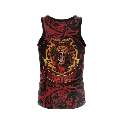 Brave Like A Gryffindor Harry Potter 3D Tank Top