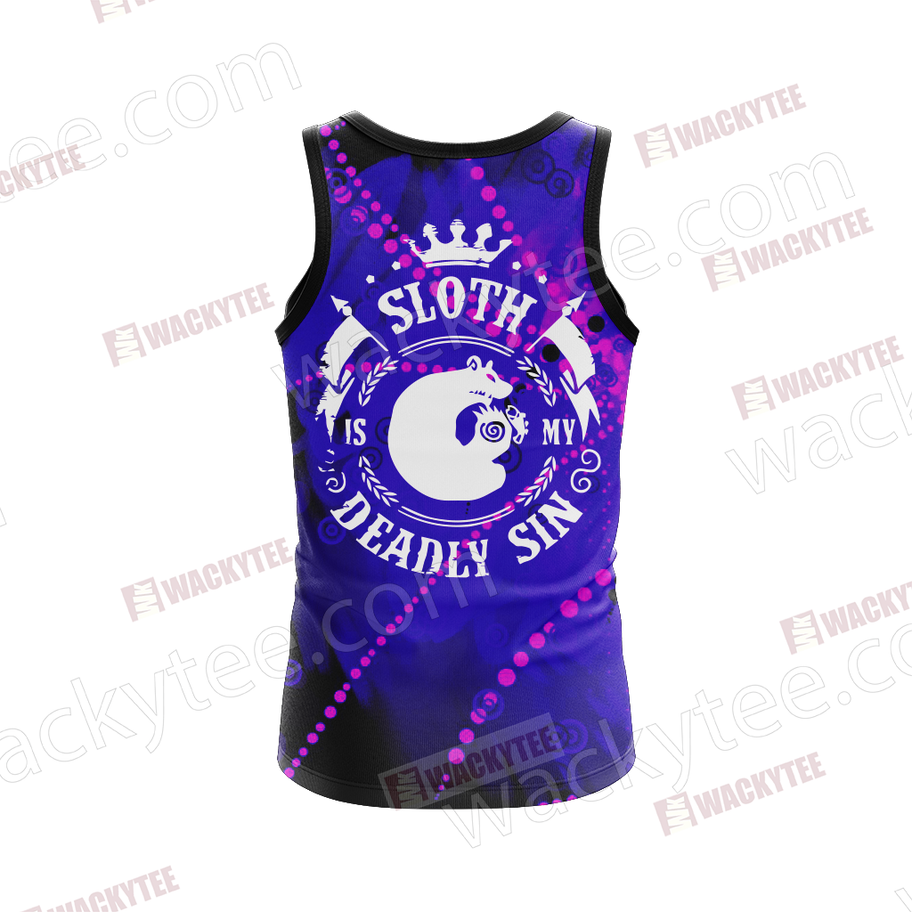 The Seven Deadly Sins - Sloth Unisex 3D Tank Top