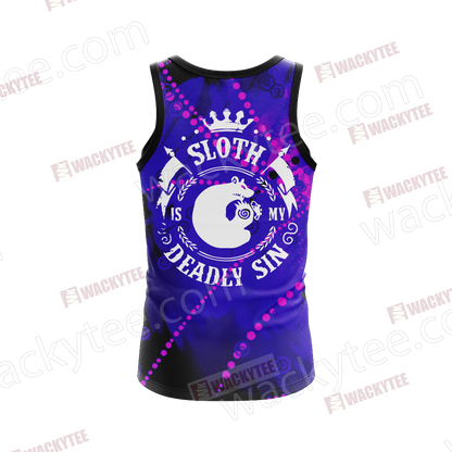 The Seven Deadly Sins - Sloth Unisex 3D Tank Top