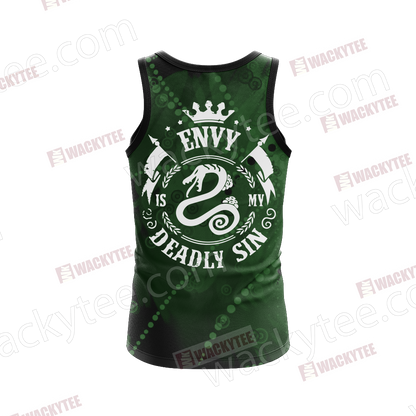 The Seven Deadly Sins - Envy Unisex 3D Tank Top