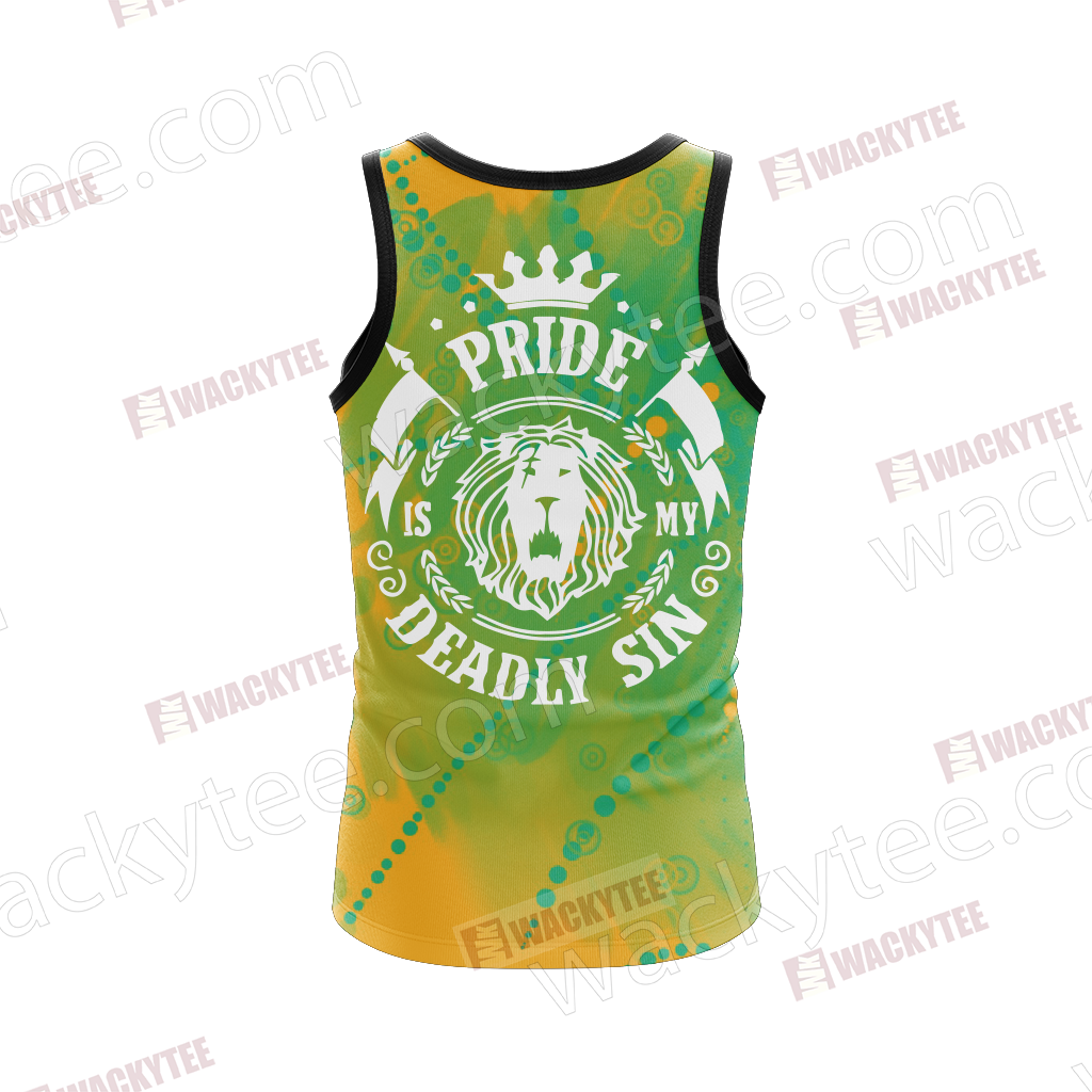 The Seven Deadly Sins - Pride Unisex 3D Tank Top