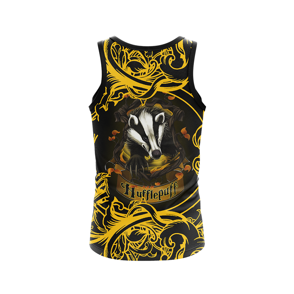 Loyal Like A Hufflepuff Harry Potter 3D Tank Top