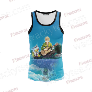 Digimon Matt And Gabumon 3D Tank Top