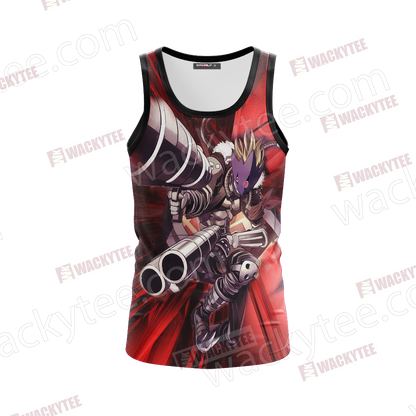 Digimon Beelzemon 3D Tank Top