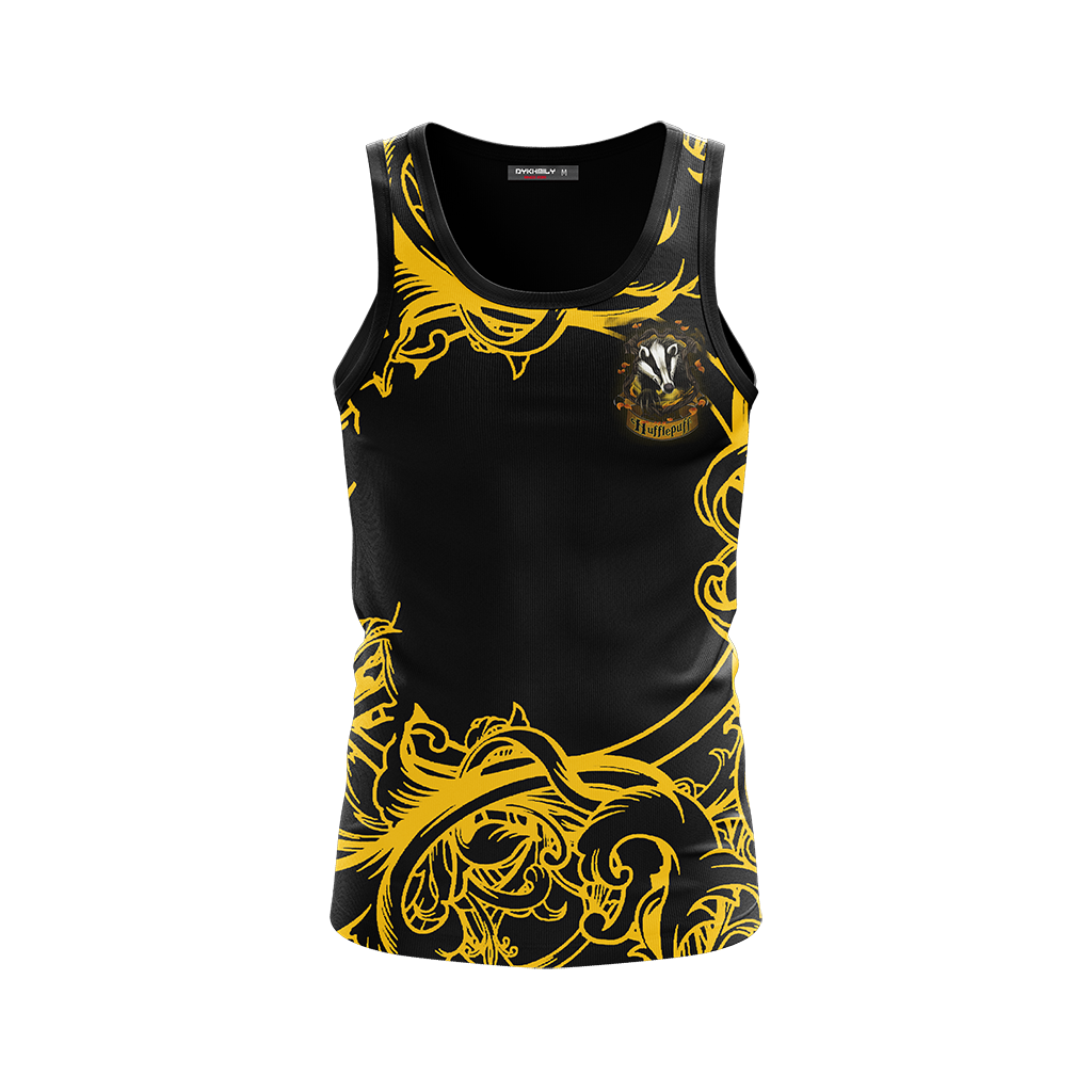 Loyal Like A Hufflepuff Harry Potter 3D Tank Top