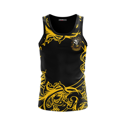 Loyal Like A Hufflepuff Harry Potter 3D Tank Top