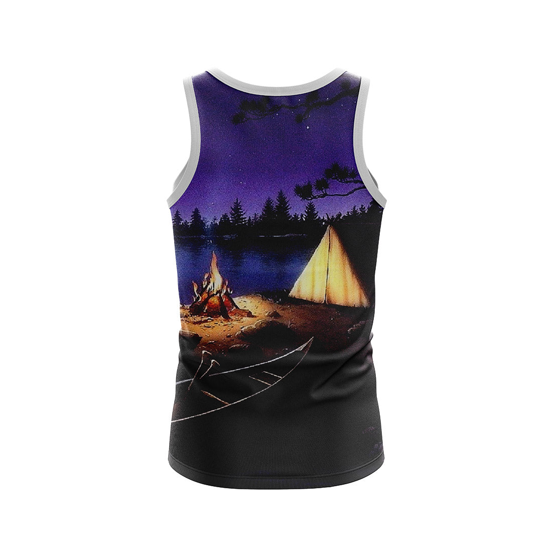 Campfire Outdoor Camping 3D Tank Top