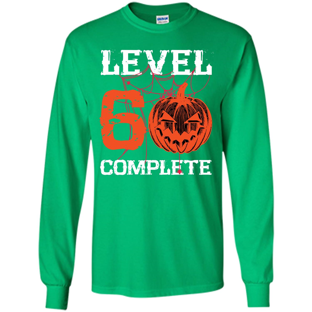 Halloween T-shirt Level 60 Complete Irish Green
