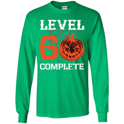 Halloween T-shirt Level 60 Complete Irish Green