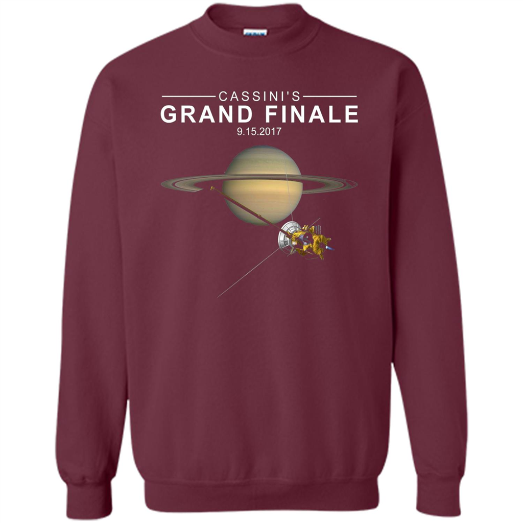 Cassini Grand Finale Space T-shirt Maroon