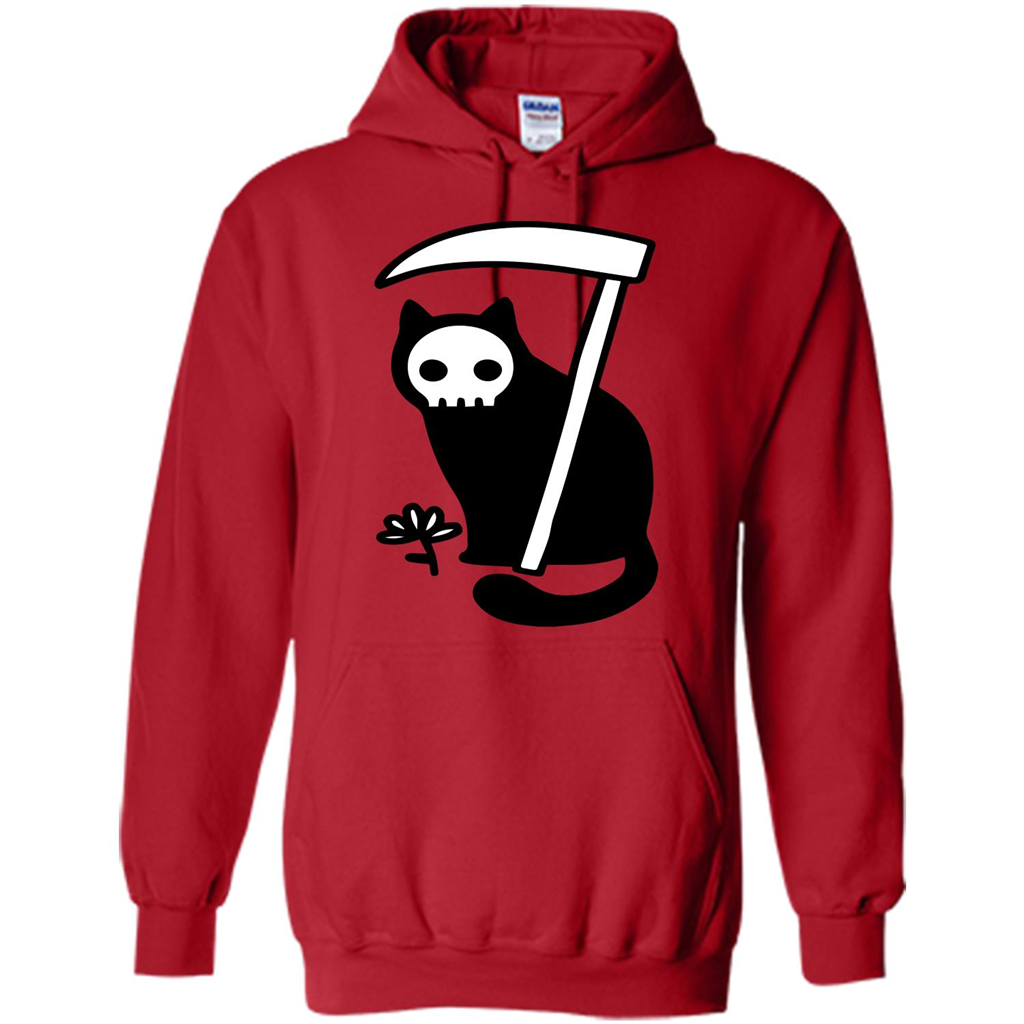 Cat Grimm Reaper T-shirt Red