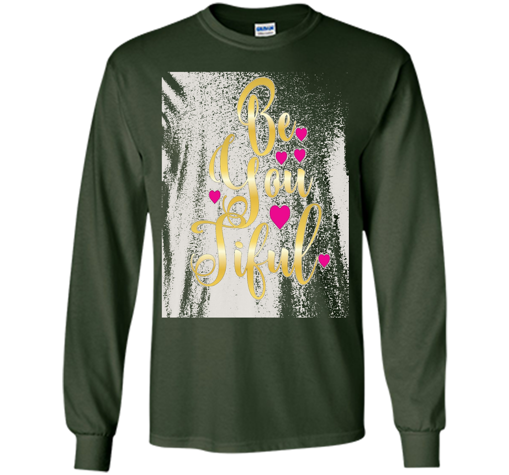 Beautiful Woman T-Shirt shirt Forest Green