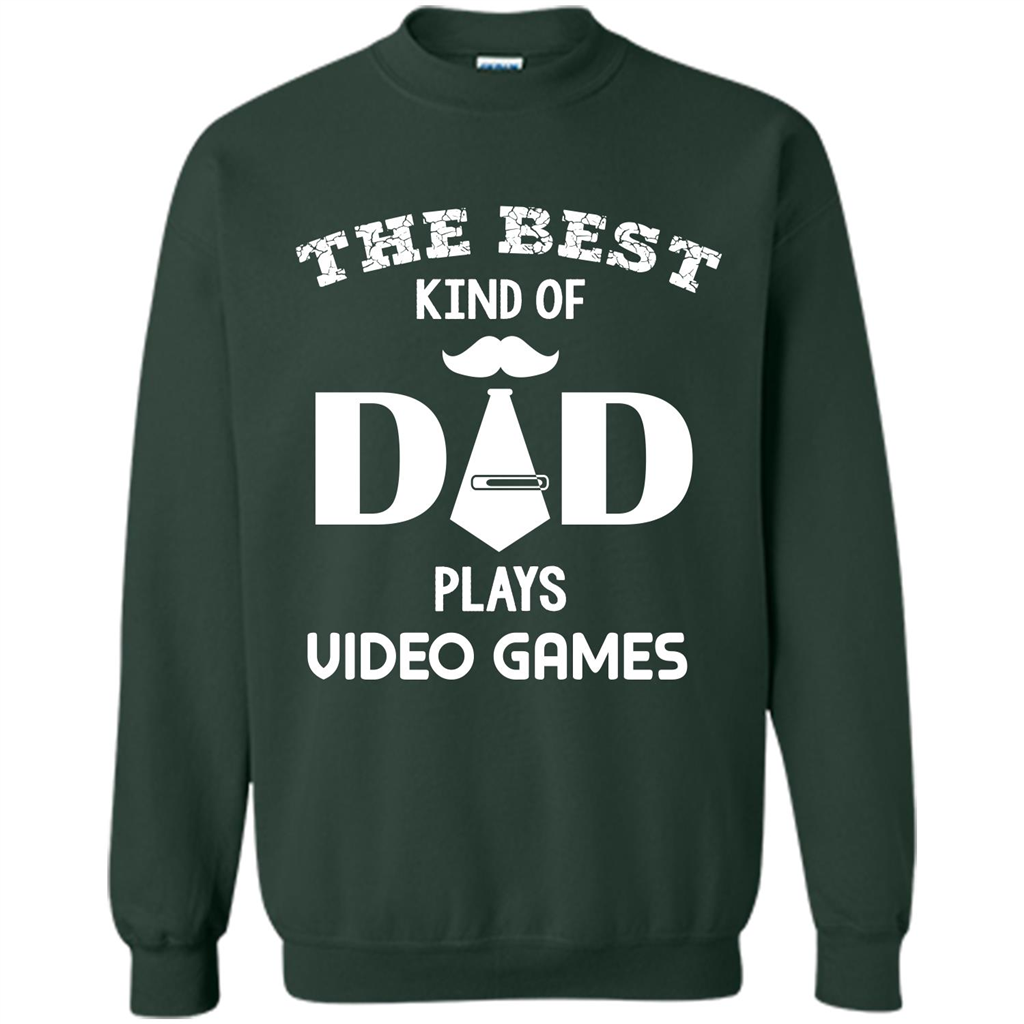 The best kind of dad plays video games Forest Green