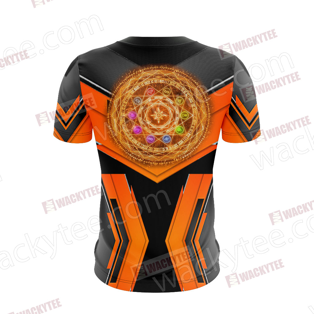 Digimon The Crest Of Courage New Look Unisex 3D T-shirt