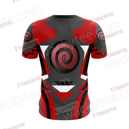 Naruto Symbol New Look Unisex 3D T-shirt