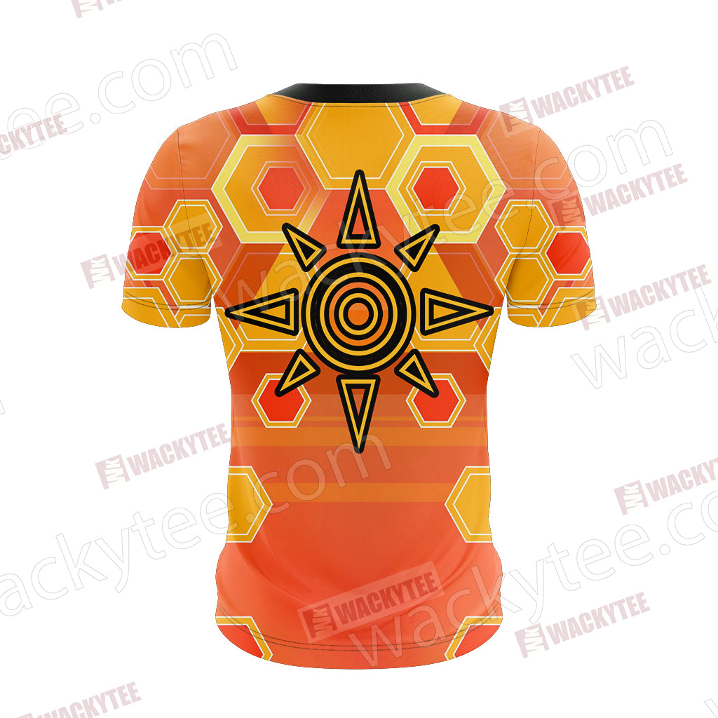 Digimon - The Crest Of Courage Unisex 3D T-shirt