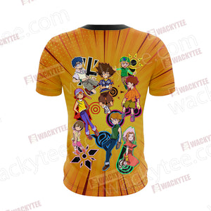 Digimon Digidestined Unisex 3D T-shirt