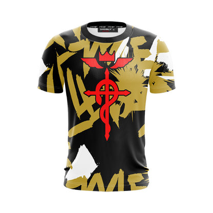 Fullmetal Alchemist: Brotherhood - Edward Elric Unisex 3D T-shirt