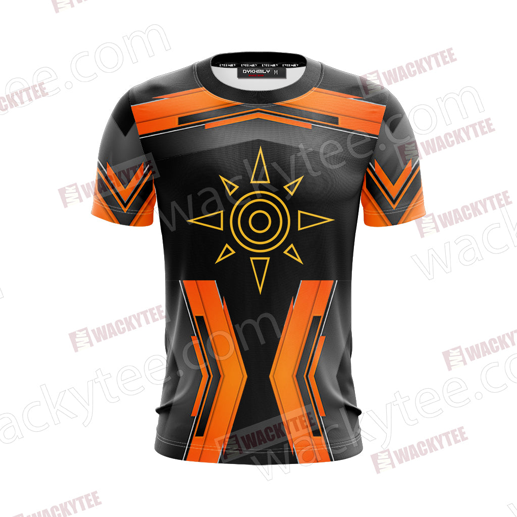 Digimon The Crest Of Courage New Look Unisex 3D T-shirt