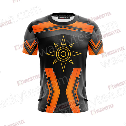 Digimon The Crest Of Courage New Look Unisex 3D T-shirt