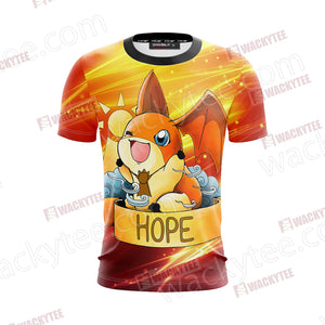 Digimon - The Crest Of Hope Unisex 3D T-shirt