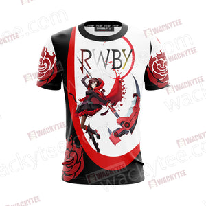 RWBY - Ruby Rose New Unisex 3D T-shirt