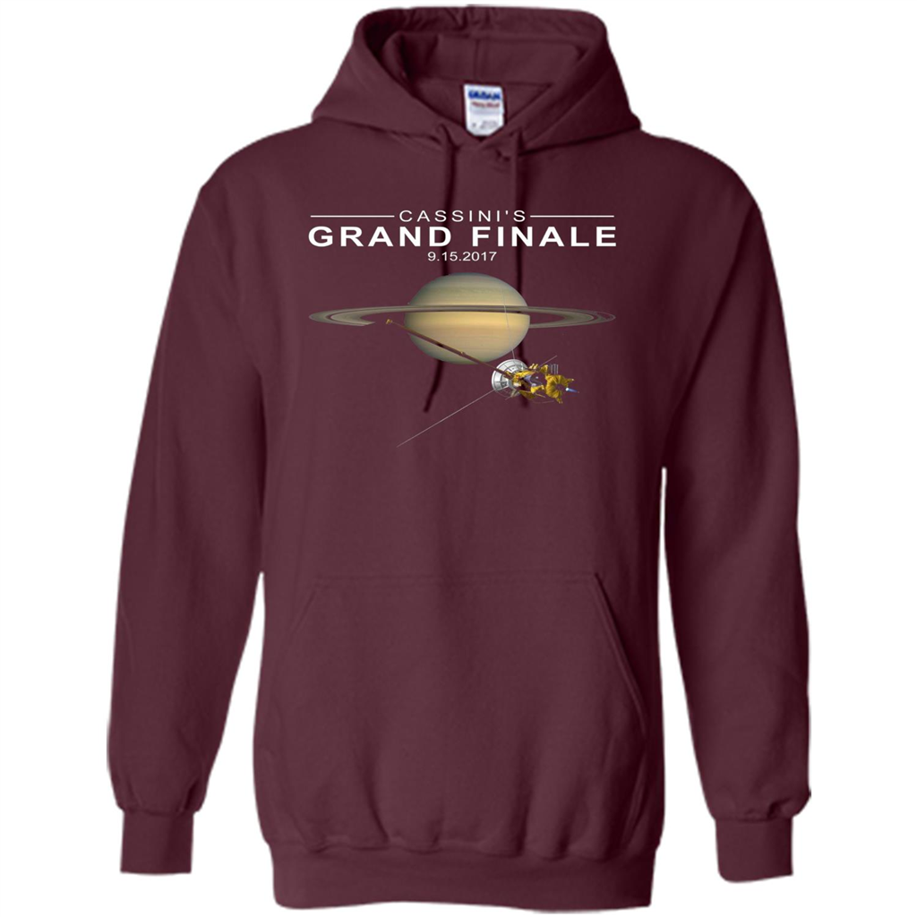 Cassini Grand Finale Space T-shirt Maroon
