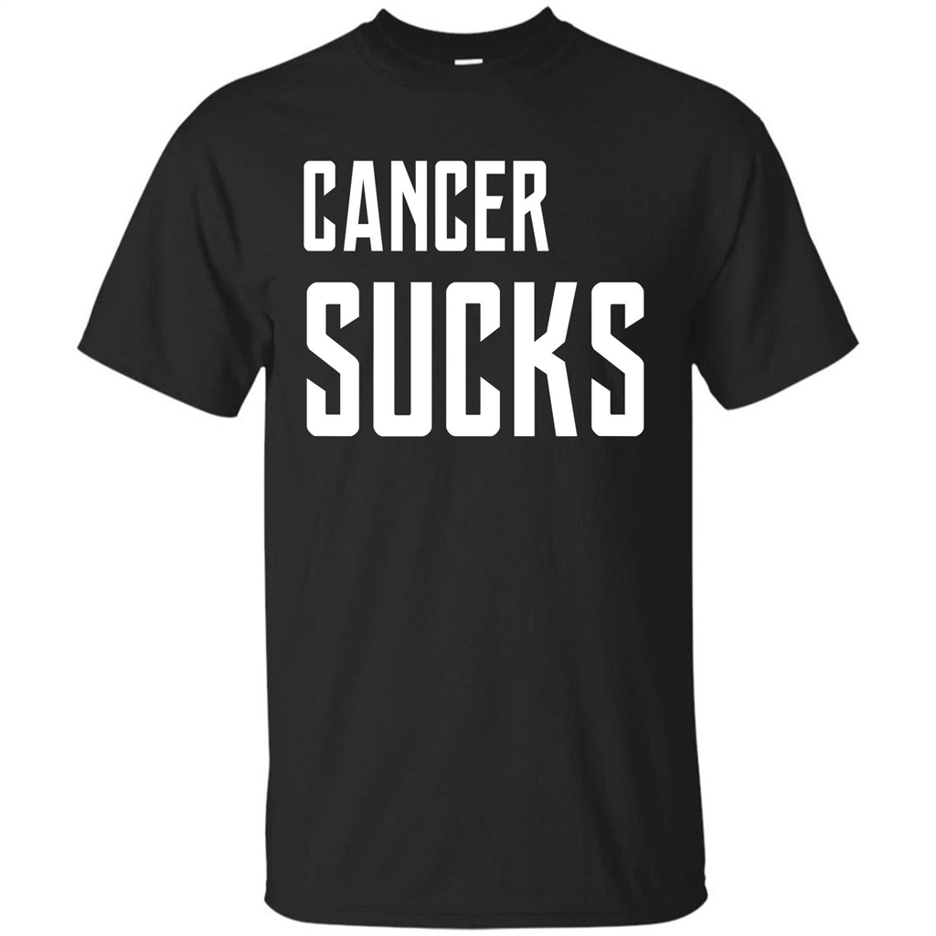 Cancer Sucks T-shirt Black