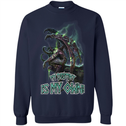 World of Warcraft T-shirt My Destiny Is My Own T-shirt Navy