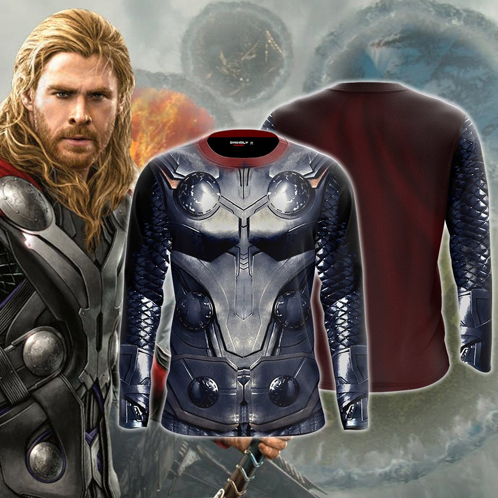 Thor Cosplay 3D Long Sleeve Shirt 2XL